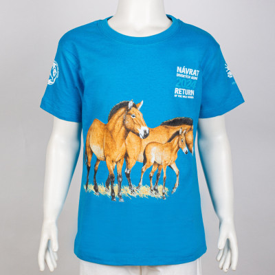 Dětské tričko s motivem "Návrat divokých koní", rok 2024