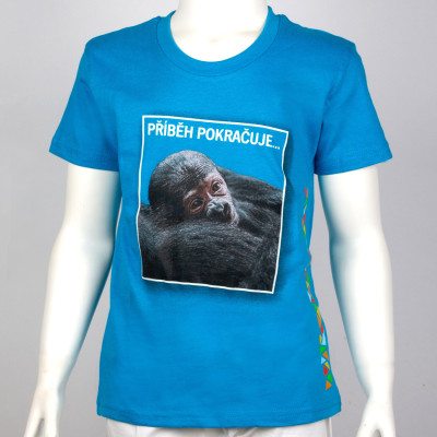 Dětské tričko gorilí samička Mobi