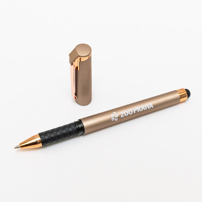 Gelové pero Hughes  - pudrové