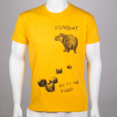 Pánské tričko: Vombat – No to mě poser