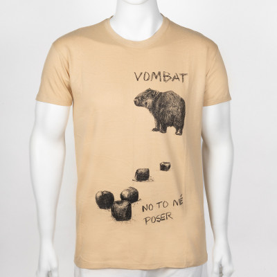 Pánské tričko: Vombat – No to mě poser