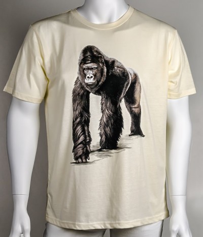 Pánské tričko s motivem gorilího samce Richarda