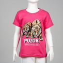 Dětské tričko s motivem tygřat -  “Pozor, brácha kouše!“
