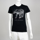 Bavlněné dámské tričko s motivem mláděte tapíra čabrakového