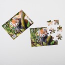 Puzzle Panda červená