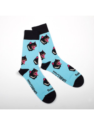 Designové unisex ponožky s motivem ďábla medvědovitého 