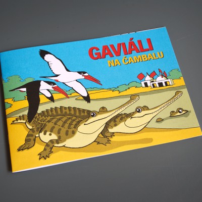 Omalovánky Gaviáli na Čambalu