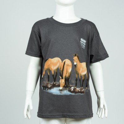 Dětské tričko s motivem "Návrat divokých koní", rok 2018