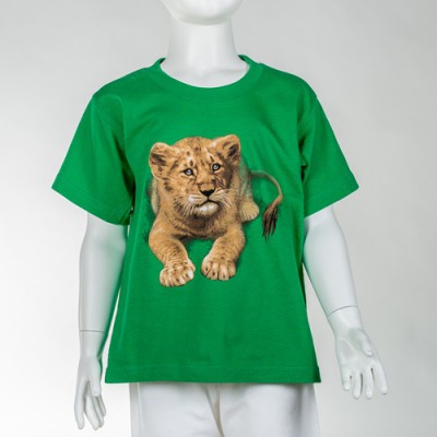 Tričko dětské s motivem mláděte lva indického