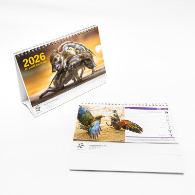 Stolní kalendář Zoo Praha 2026 