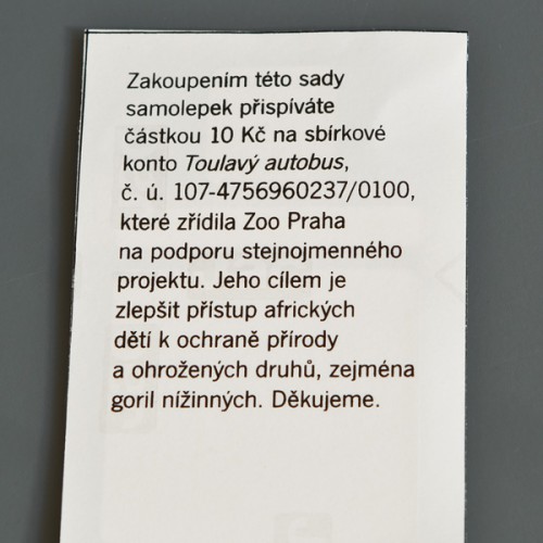 Sada samolepek Toulavý autobus