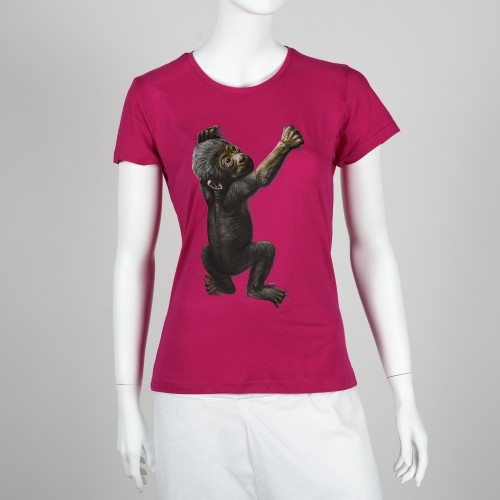 Dámské tričko s gorilou nížinnou