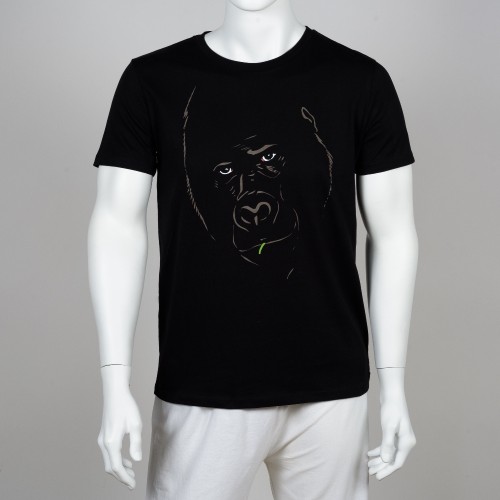 Pánské tričko BIO bavlna – motiv Gorila