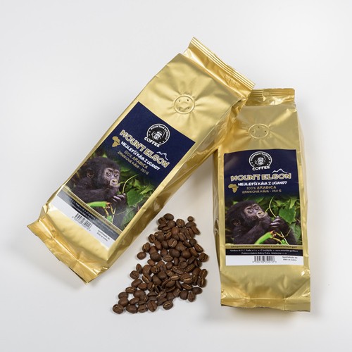 Zrnková káva Mount Elgon – 100% Arabica 250 g