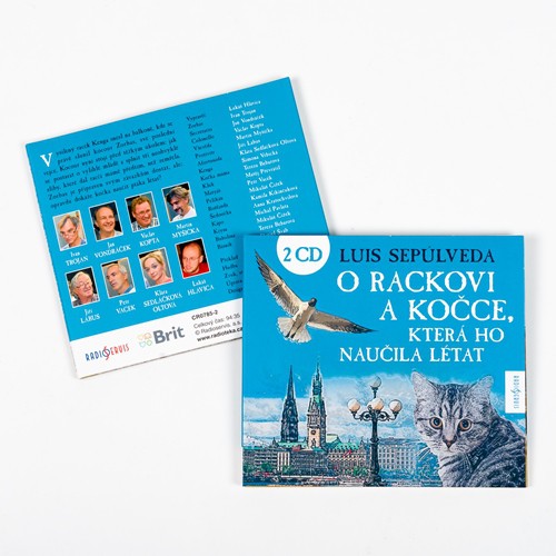 Audiokniha O rackovi a kočce, která ho naučila létat