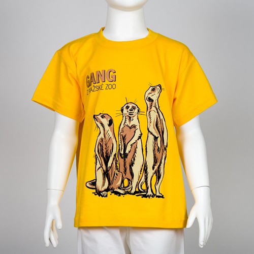 Dětské tričko "Gang z pražské Zoo"