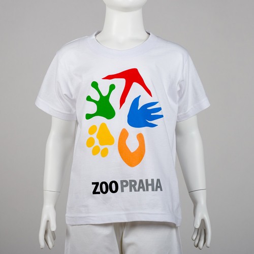 Dětské tričko s logem Zoo Praha