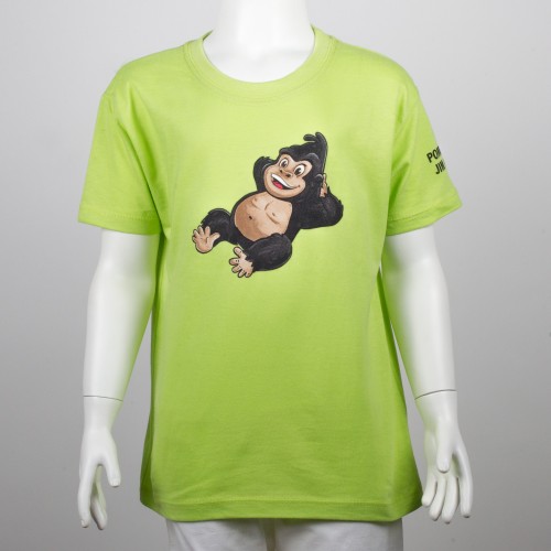 Dětské tričko s kresleným motivem gorily nížinné