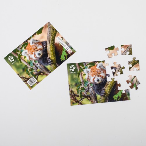 Puzzle Panda červená