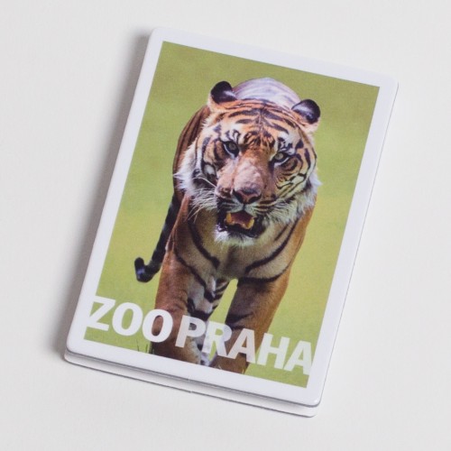 Mapa Zoo Praha v magnetce