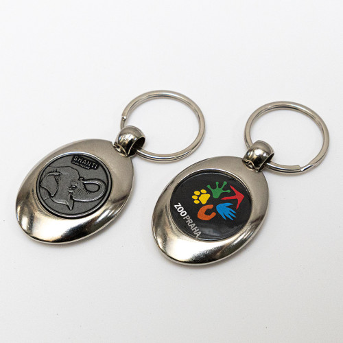 Přívěšek žeton - kov 