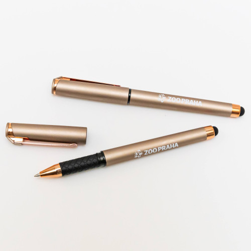 Gelové pero Hughes  - pudrové