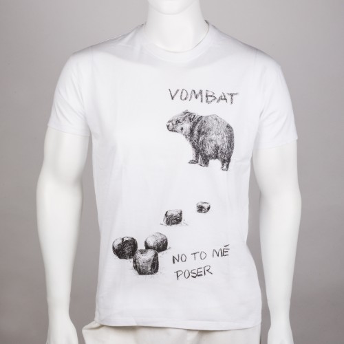 Pánské triko: Vombat – No to mě poser