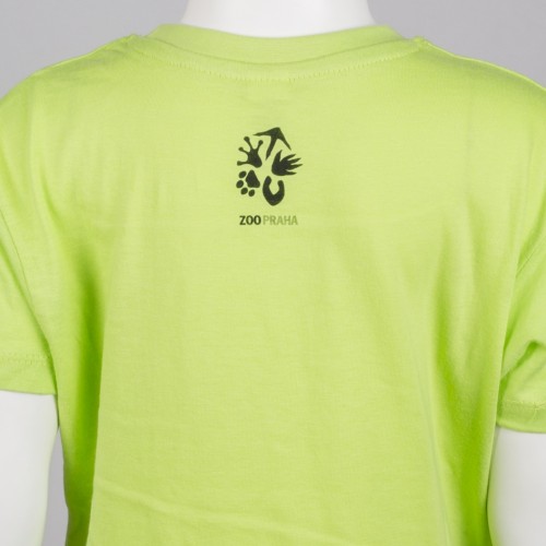 Dětské tričko: Vombat – unikát z Tasmánie, zelené tričko