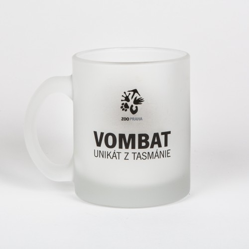 Skleněný hrnek "vombat - unikát z Tasmánie" II