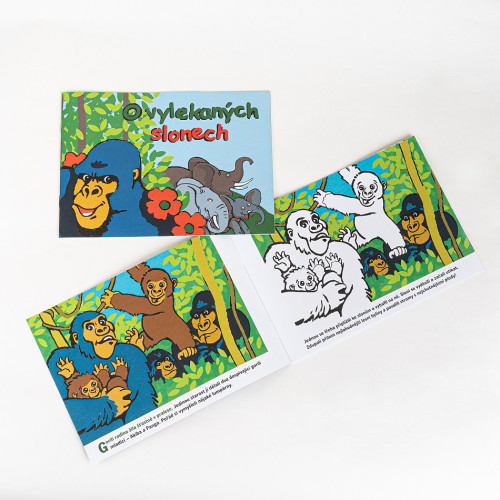 Omalovánky O vylekaných slonech
