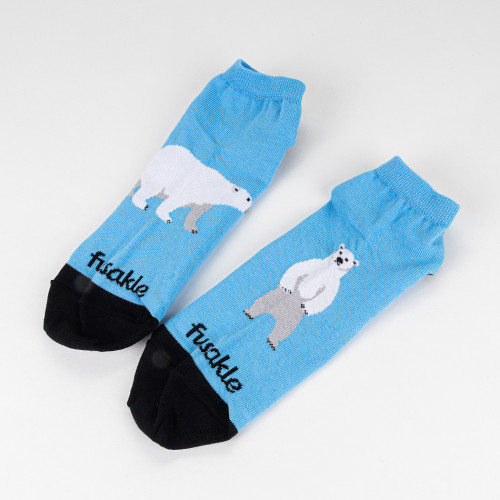 Designové unisex ponožky s ledním medvědem 