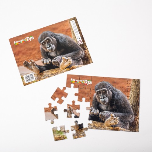 Puzzle Rezervace Dja - Ajabu