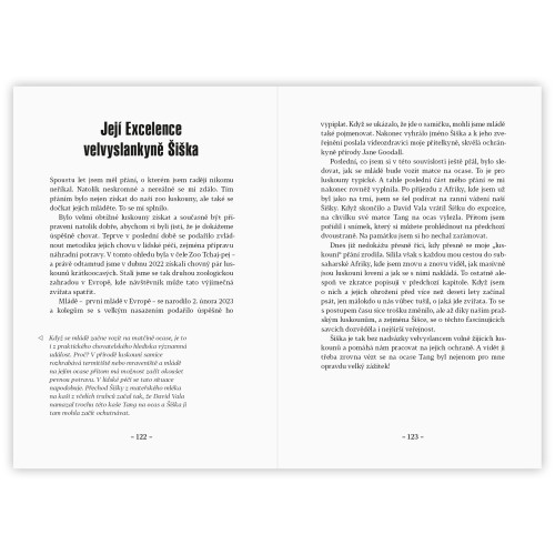 Snídaně s Její Excelencí a další zápisky ředitele zoo