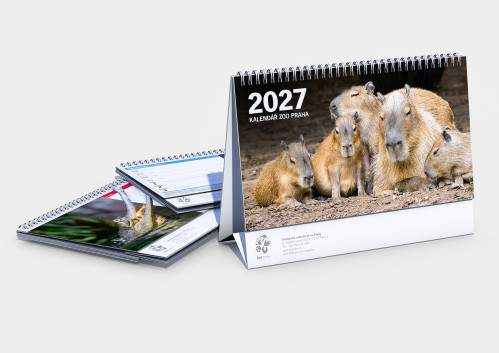 Stolní kalendář Zoo Praha 2027