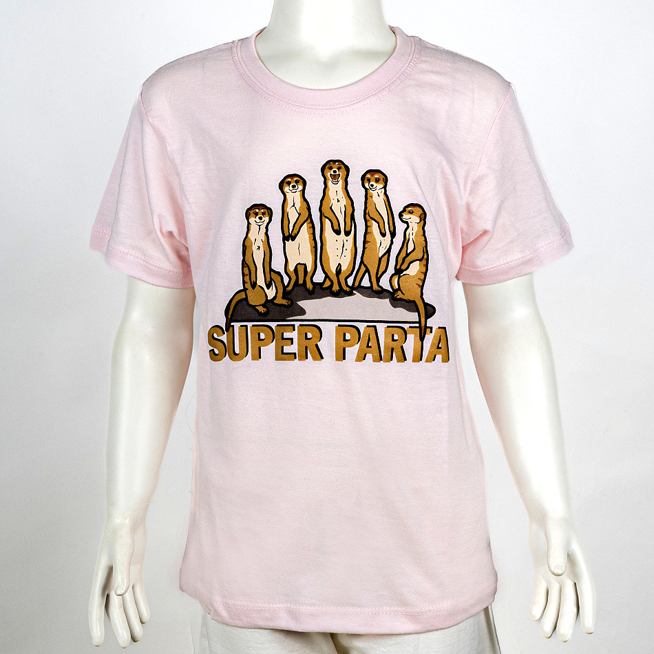 Dětské tričko surikata "super parta"