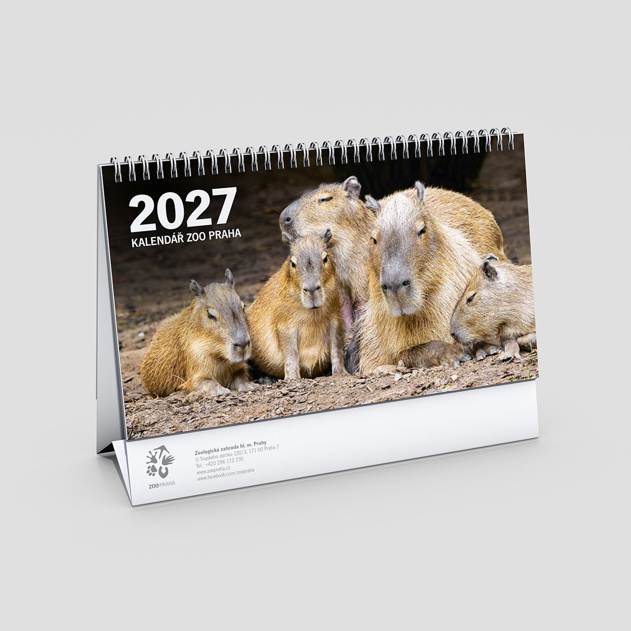 Stolní kalendář Zoo Praha 2027